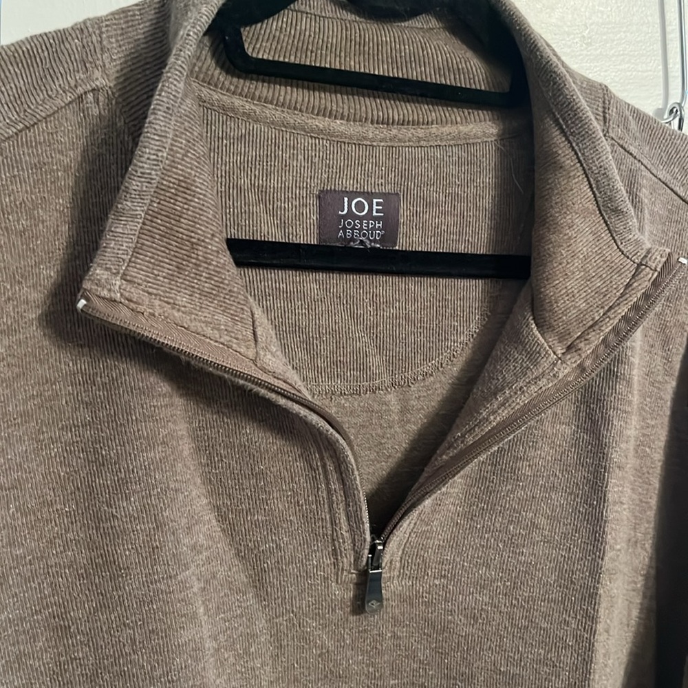 Mens XXXL Joseph Abboud partial zip sweatshirt. Great condition - Picture 4 of 8